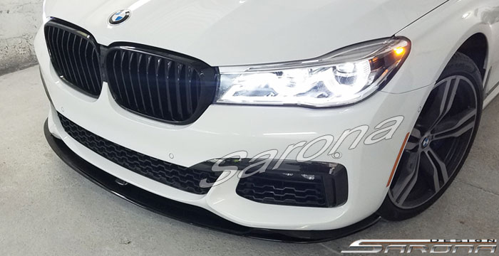 Custom BMW 7 Series  Sedan Front Lip/Splitter (2016 - 2019) - $299.00 (Part #BM-088-FA)